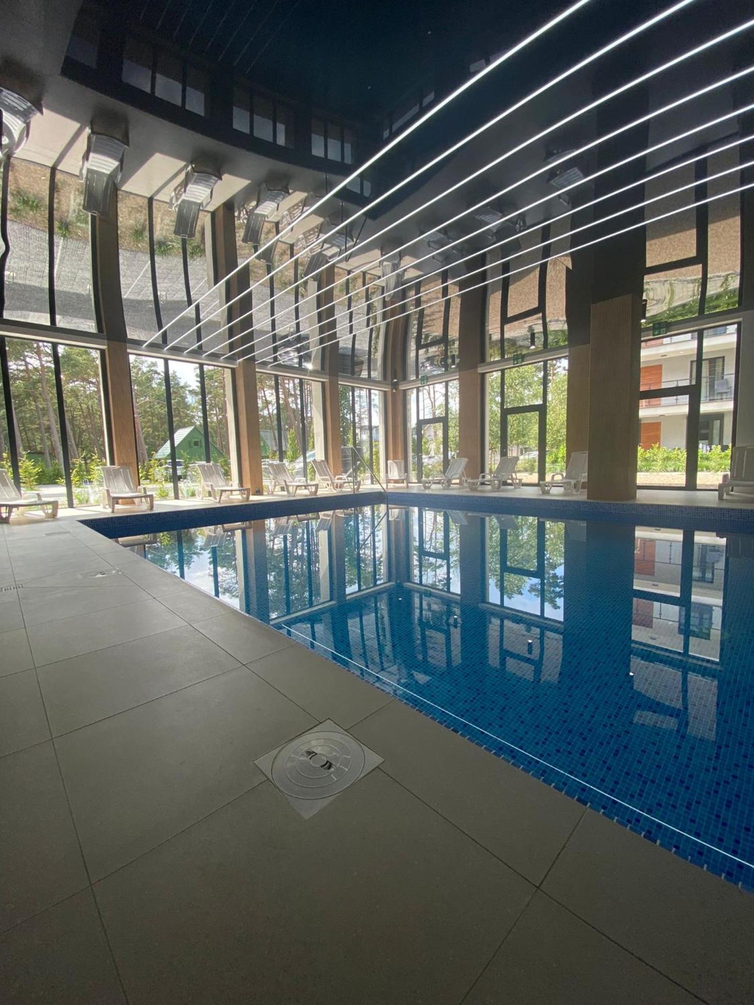 Apartament Powstancow A23 Z Dostepem Do Basenu Baltic Apartament ポビエロボ エクステリア 写真